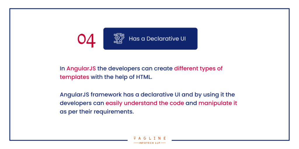 4. Has a Declarative UI