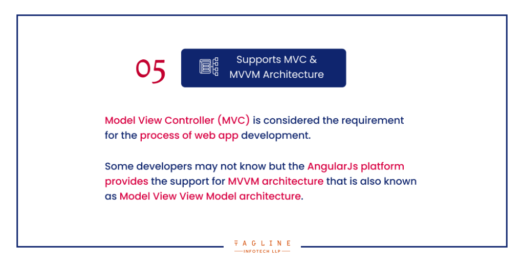 5. Supports MVC & MVVM Architecture