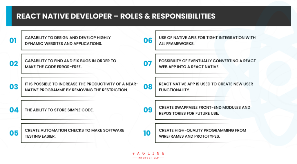 React Native Developer Roles Responsibilities