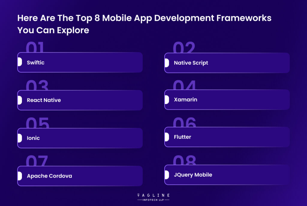Here are the top 8 mobile app development frameworks you can explore