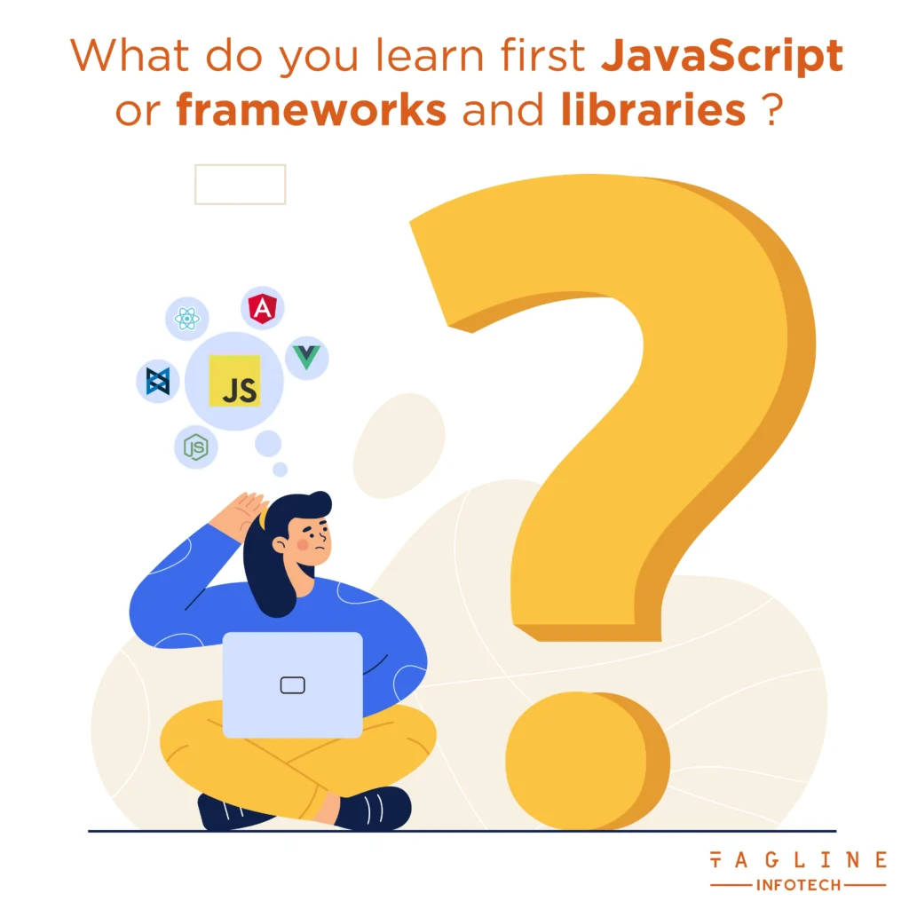 plain JavaScript or libraries and frameworks