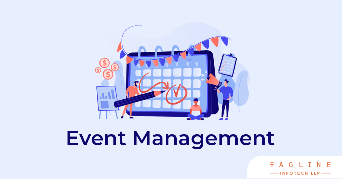 Event Management App Development Company Tagline Infotech