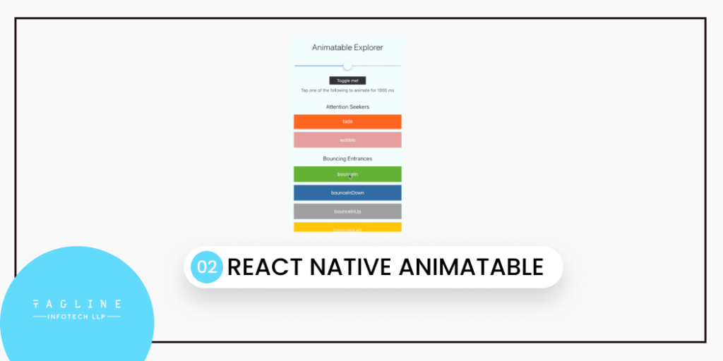 9 Best React Native Animation Libraries 2023 - Tagline Infotech