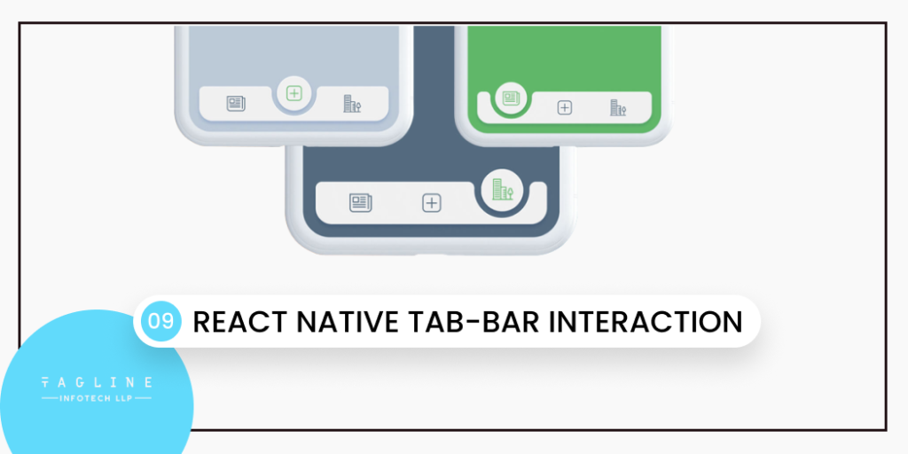 React Native Tab-bar Interaction
