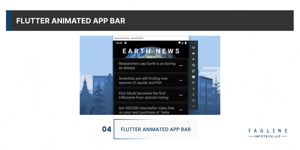 Flutter Animated App Bar
