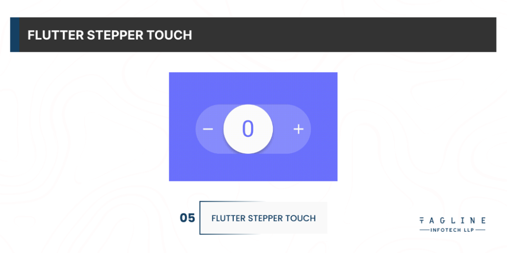 Flutter Stepper Touch
