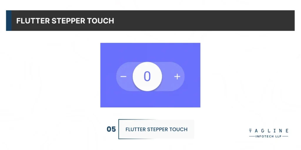 Flutter Stepper Touch