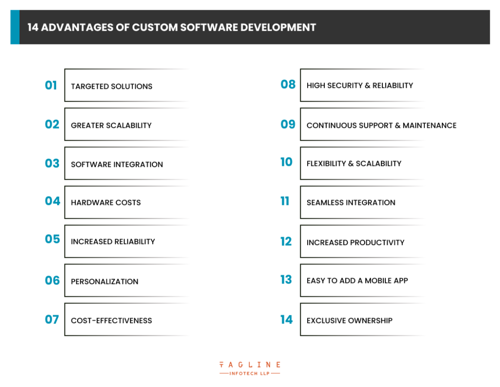 14 Advantages of Custom Software Development