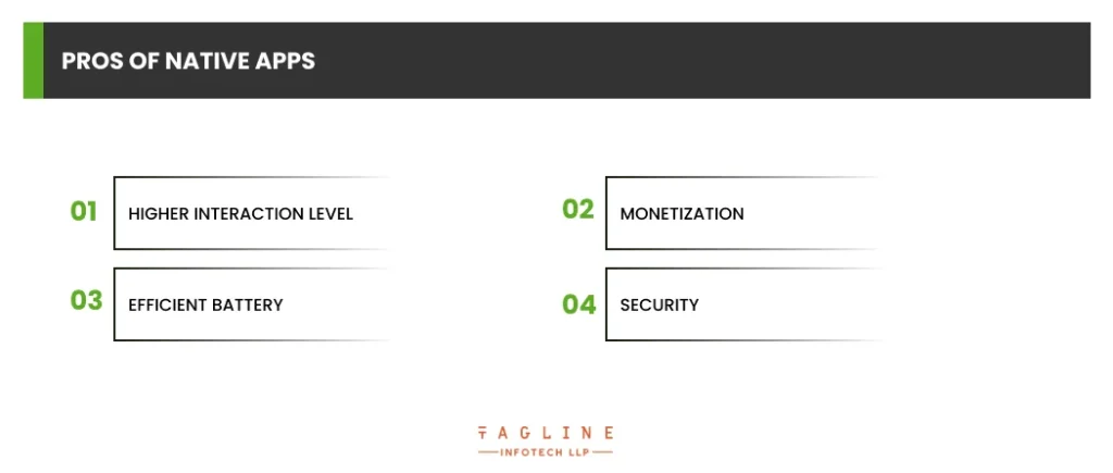 Pros of Native Apps