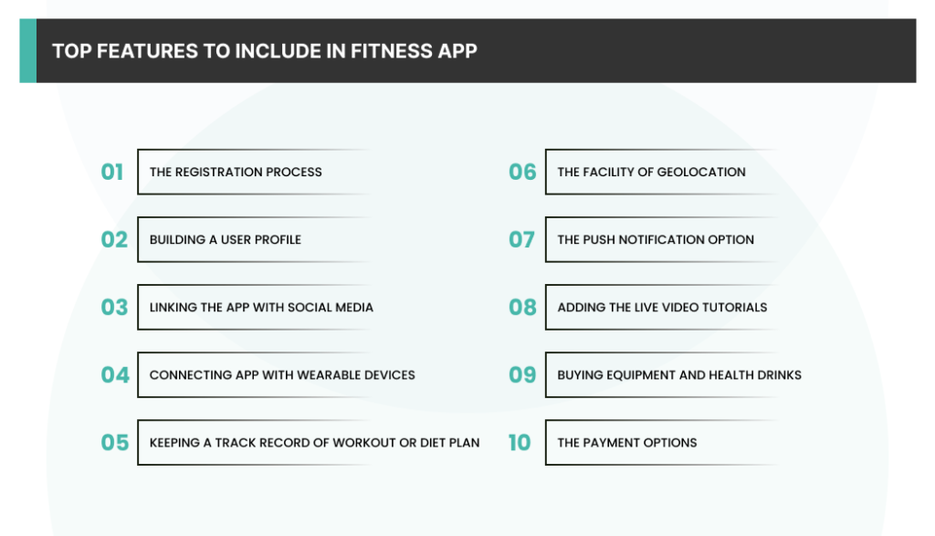 Top Features to Include in Fitness App