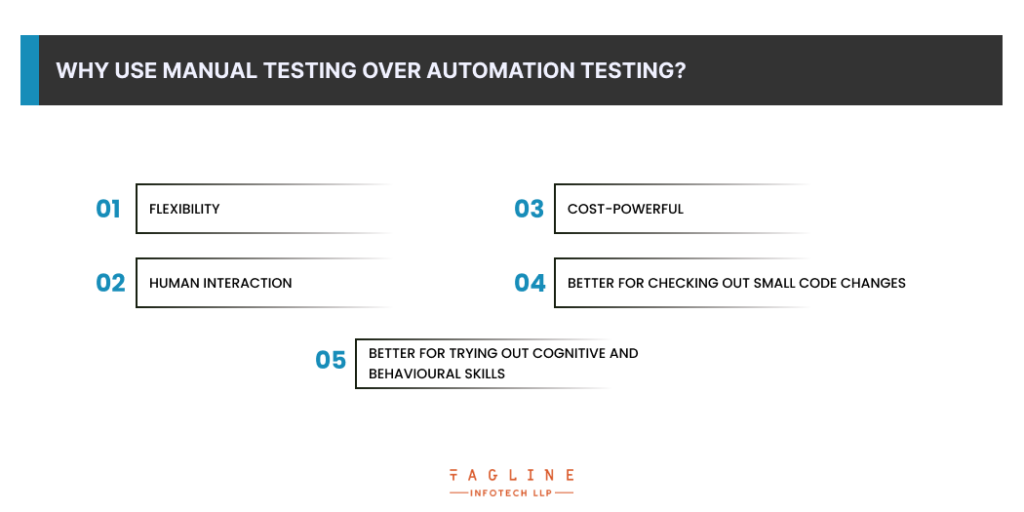 Why Use Manual Testing Over Automation Testing