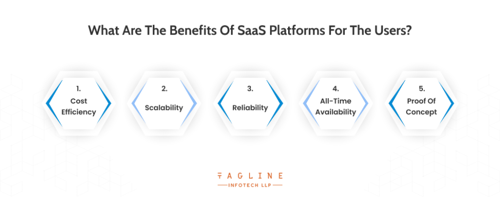 What are the Benefits of SaaS platforms for the users