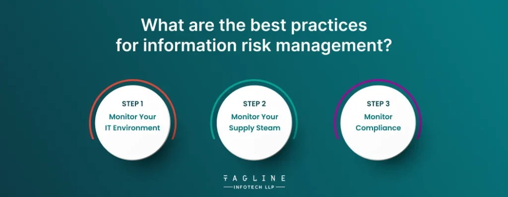 What are the best practices for information risk management