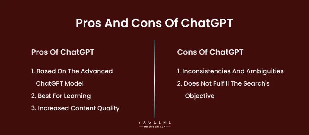 Pros and Cons of ChatGPT