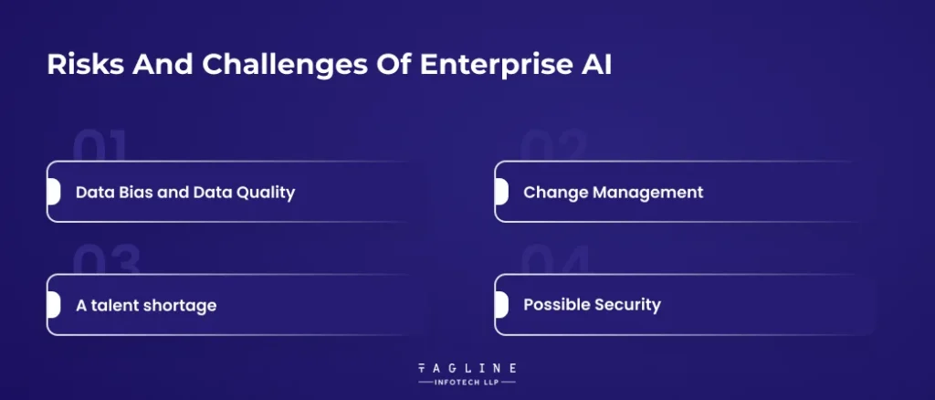 Risks and Challenges of Enterprise AI