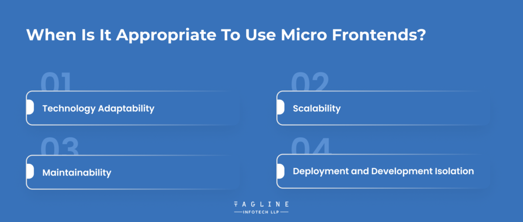 When Is It Appropriate to Use Micro Frontends?