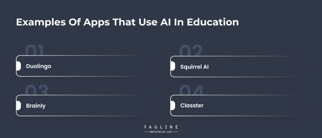 Examplеs of apps that use AI in Education