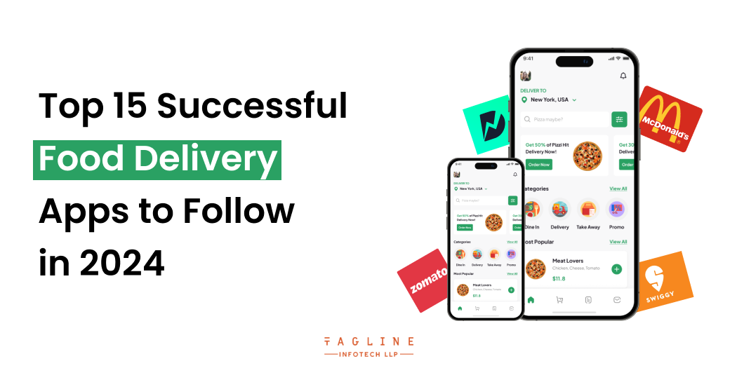 Top 15 Successful Food Delivery Apps to Follow in 2024