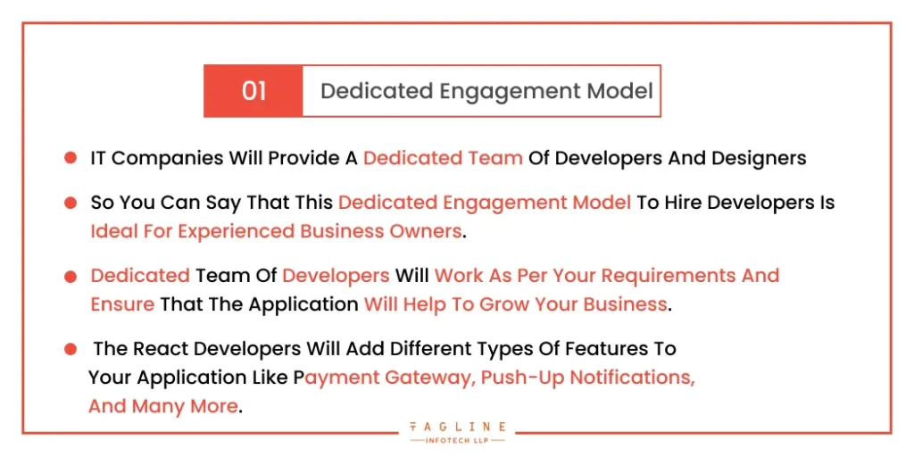 Dedicated Engagement Model