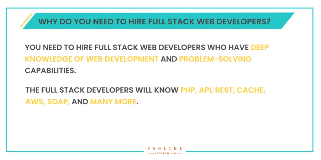 Why do you need to hire Full Stack Web Developers