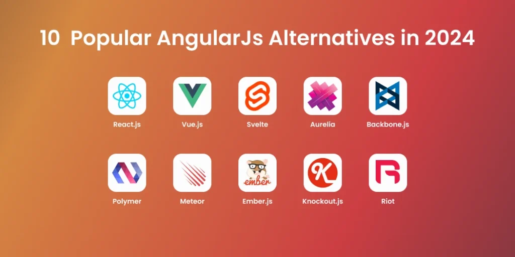 10  Popular AngularJs Alternatives in 2024